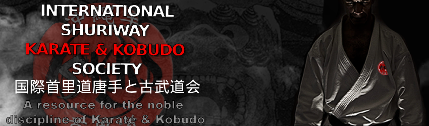 Main header image for the International Shuriway Karate and Kobudo Society