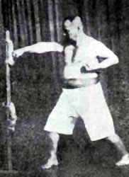 Choki Motobu training