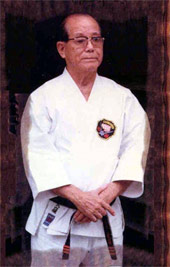 Shoshin Nagamine training